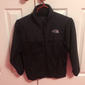 Girls north face fleece jacket
